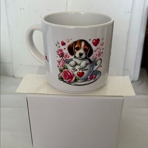 Be Mine Puppy  ceramic Mug